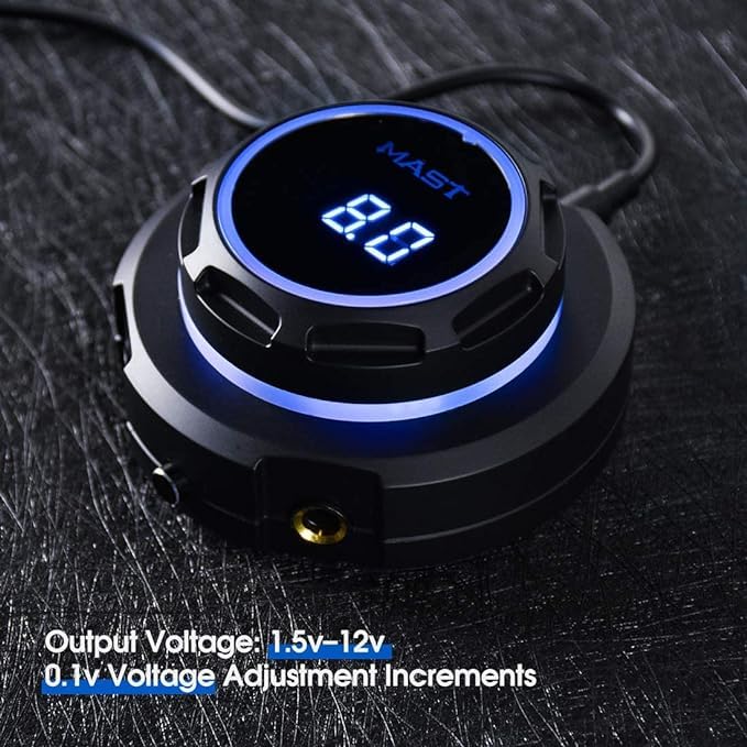 Amazon | タトゥー用品【MAST】デジタル パワー サプライ（フット